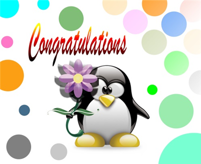 Congrats