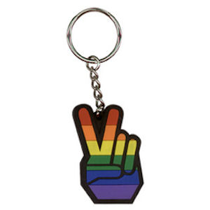 Peace Key Chain