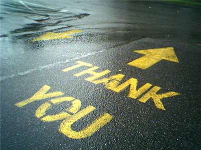 Thank you for going far from me