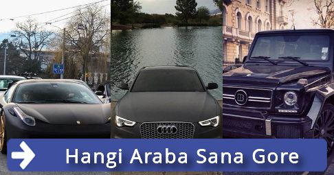 Hangi Araba Sana Yakışır?