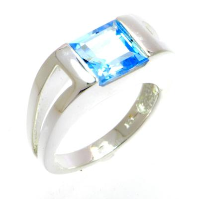 Sky Blue Topaz Ring