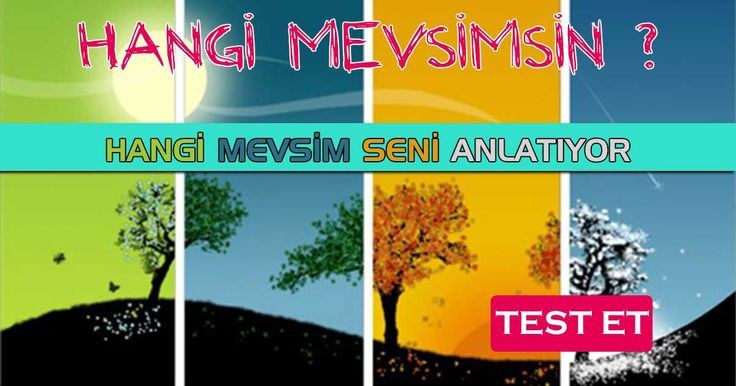 Hangi mevsimsin
