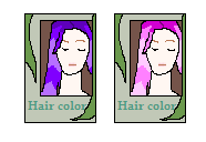 Simple hair colors