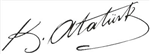Mustafa Kemal Atatürk'ün İmzası