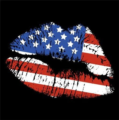 Stars and Stripes Kiss