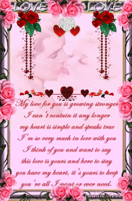 My love for you
