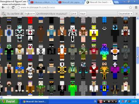 Hangi Mineceraft Skin'isin