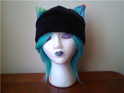 Black and Rainbow Neko