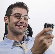 giving a mobile number
