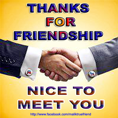 ♥ NICE TO MEET YOU ♥