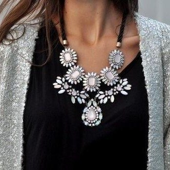 Floral Pink Necklace