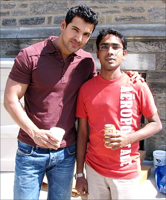 Spend a day with actor