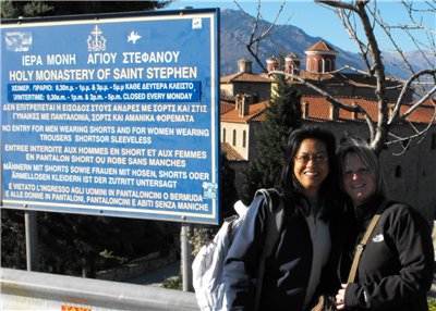 Greece Monastery