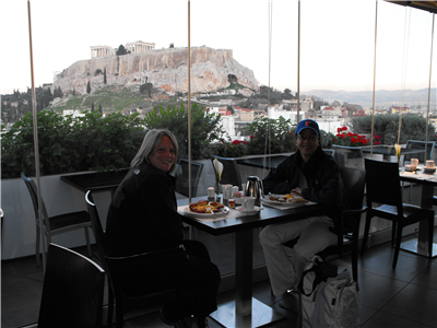 Breakfast in Athens