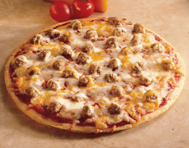sausage pizza