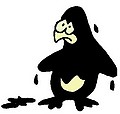 Pingüino Empetrolado