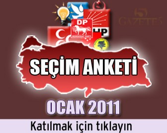 2011 Genel Seçimleri Anketi Facebook'ta
